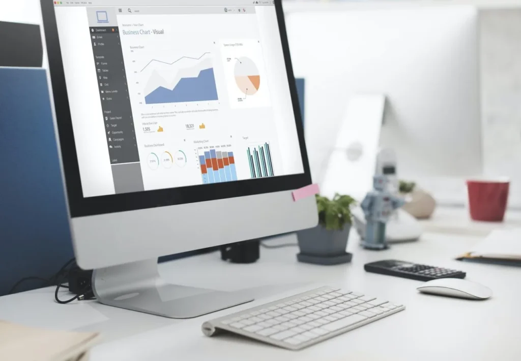Business Chart Visual Graphics Report Concept | PABLO NUÑEZ MOLINA